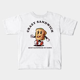 Sandwich Vintage Cartoon Kids T-Shirt